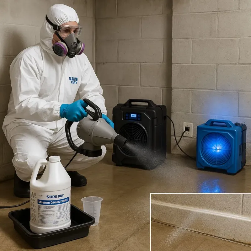 Sanitization and Odor Removal process in Anderson, SC