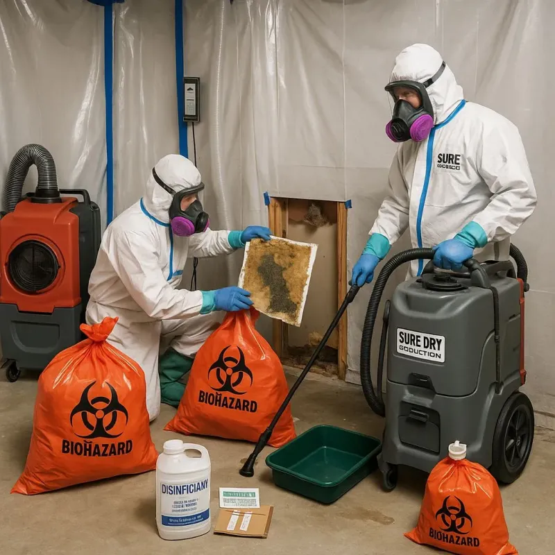 Contaminated Water Handling Protocols process in Anderson, SC