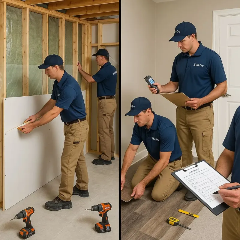 Repairs and Reconstruction process in Anderson, SC