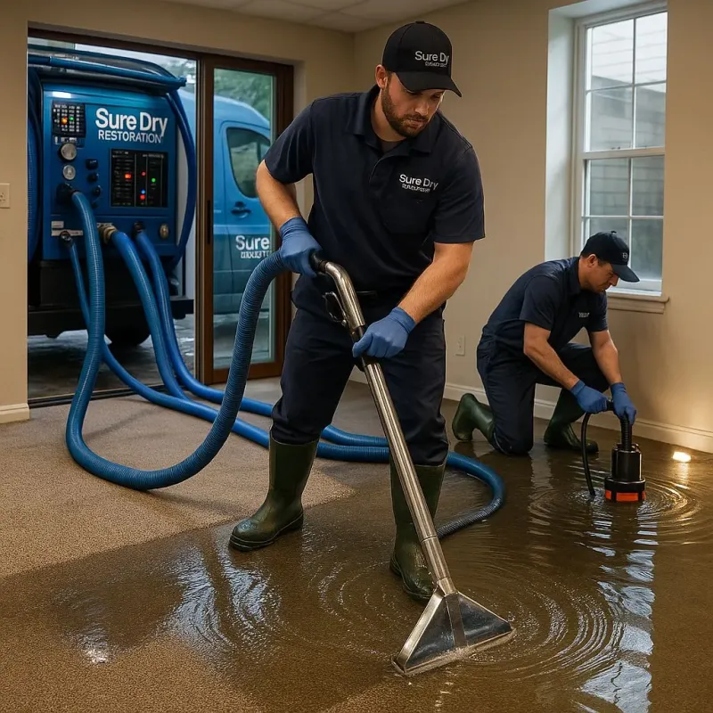 Water Extraction and Removal process in Anderson, SC